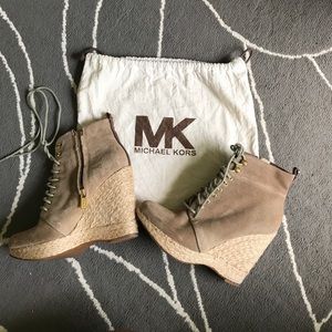 MICHAEL Michael Kors Suede ankle boot