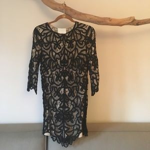 Phillip Lim Black Lace Dress