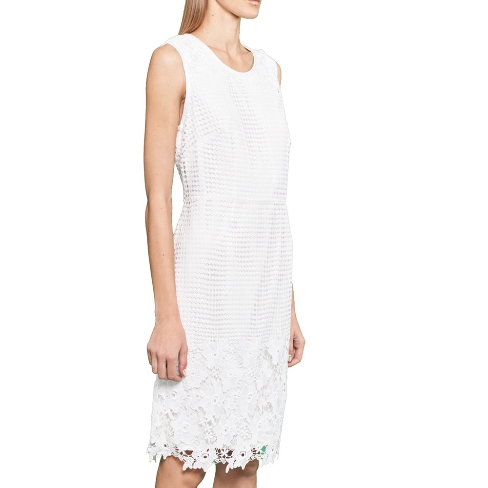 NEW White Lace Crochet Sexy Summer Dress Plus Size - Picture 2 of 5