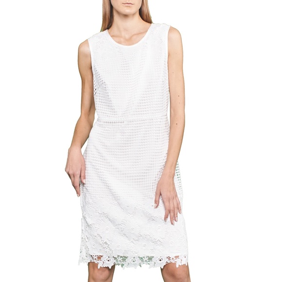 NEW White Lace Crochet Sexy Summer Dress Plus Size - Picture 3 of 5