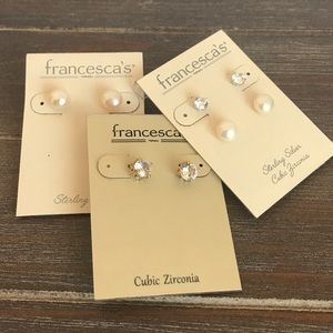 NWT Bundle of Francesca's Earrings