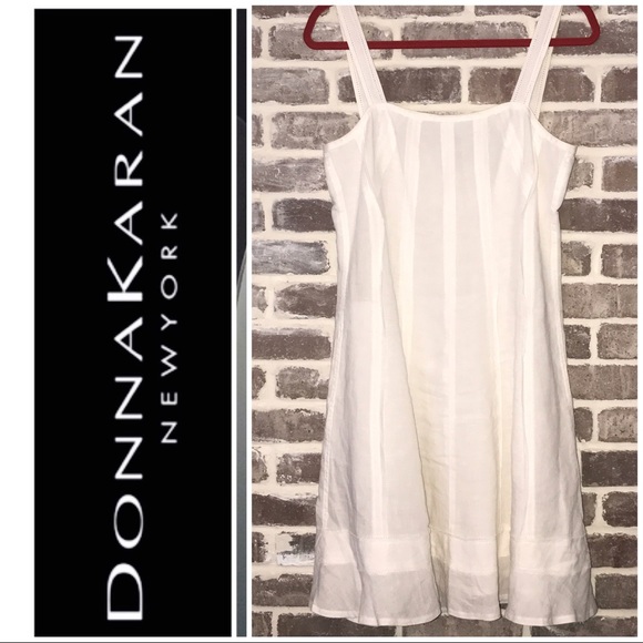 Dkny Dresses & Skirts - DKNY White Linen Sundress