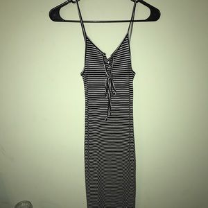 STRIPED TANK DRESS