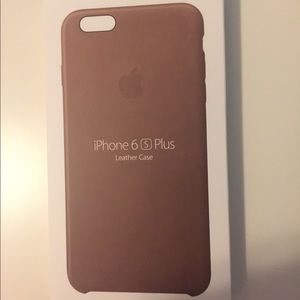 Apple iPhone 6s/6 plus leather brown case
