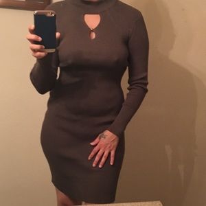 Beautiful stretchy green dress. NEVER WORN.