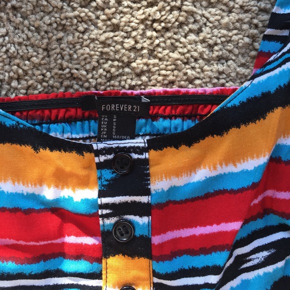 Multi-colored crop top - Picture 2 of 3