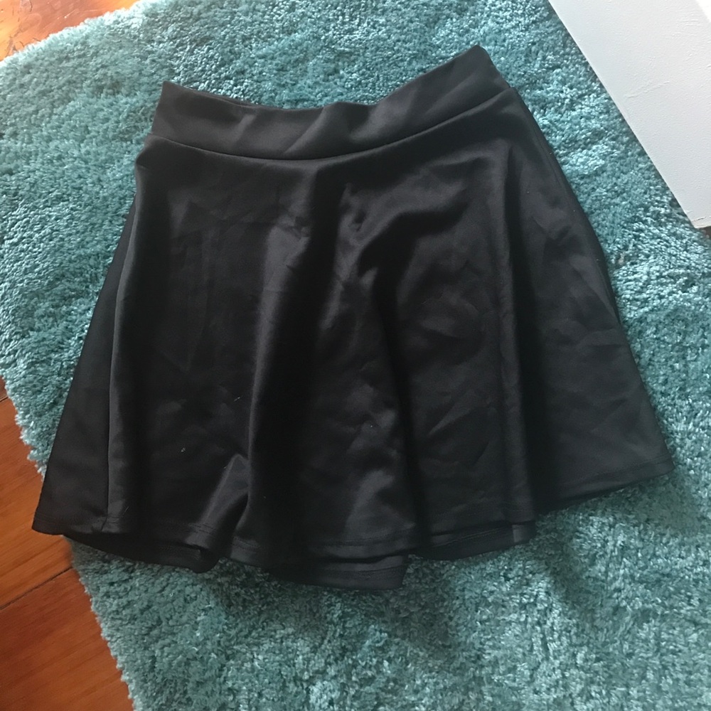 Black Skater Skirt
