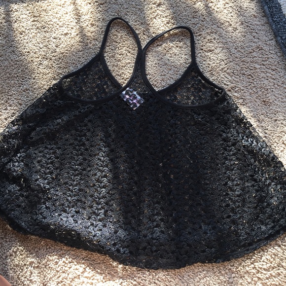 Bathing suit cover tank top - Picture 2 of 3