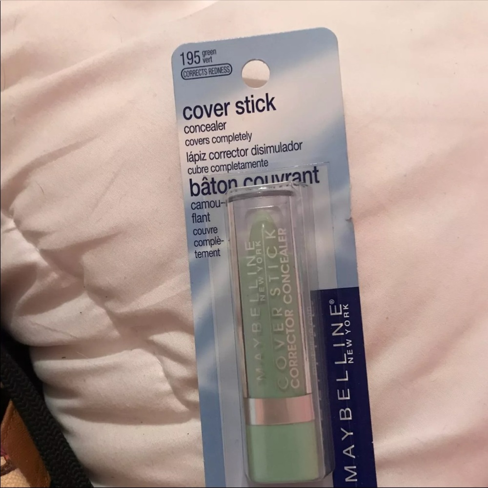 Maybelline cover stick green concealer