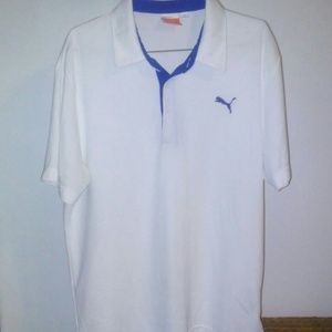 puma dri fit polo