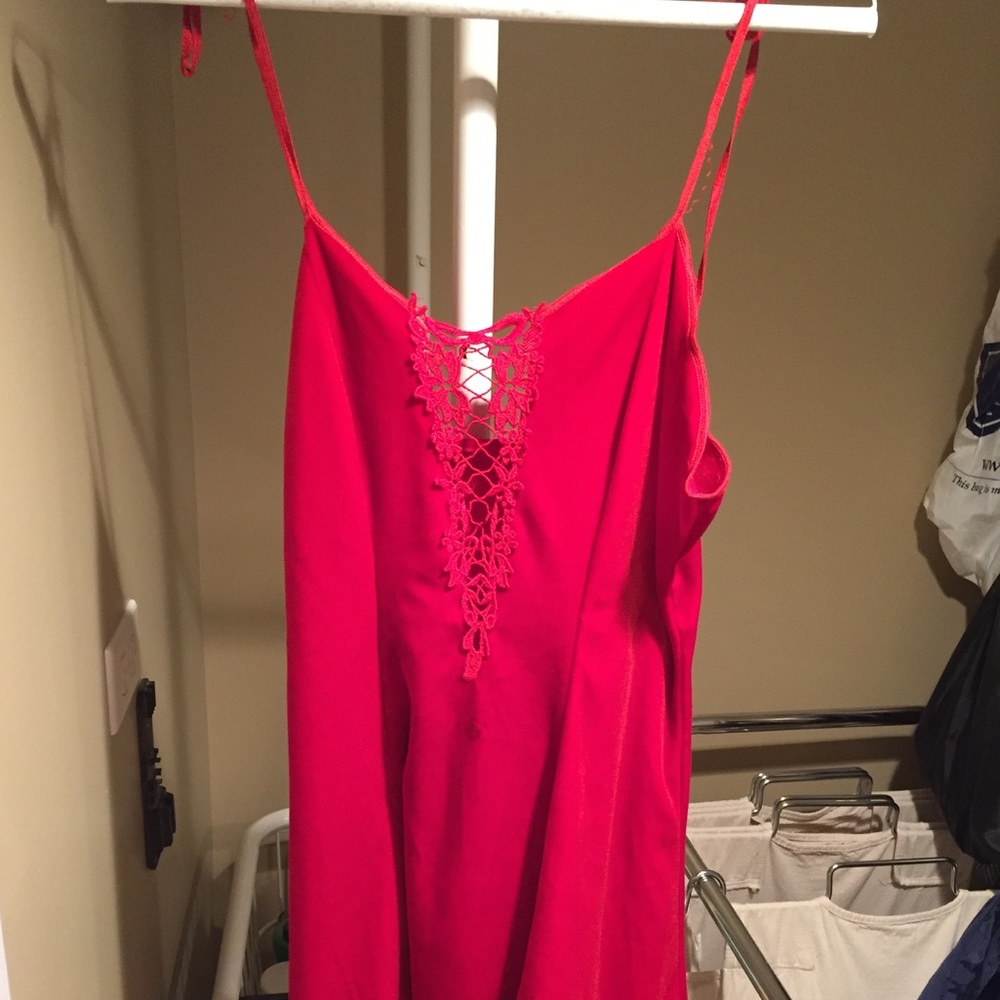 Medium Red Velvet Dress