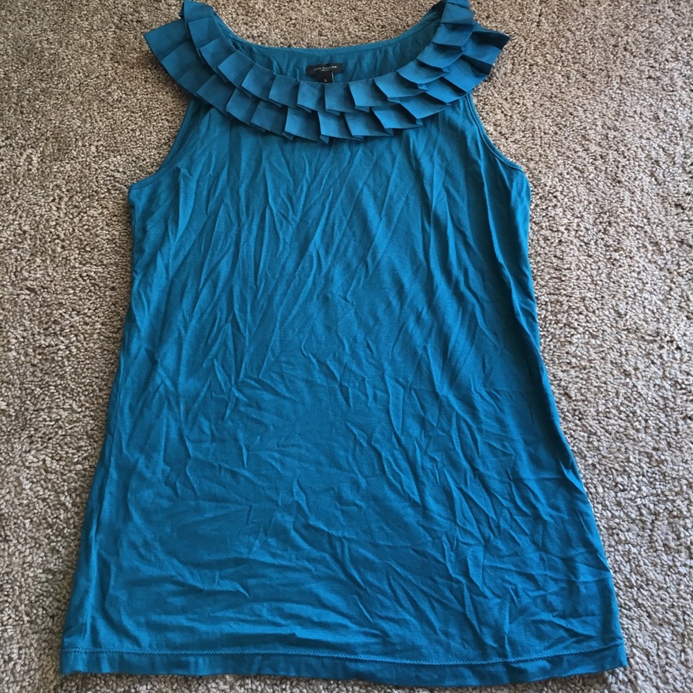 Teal tank top