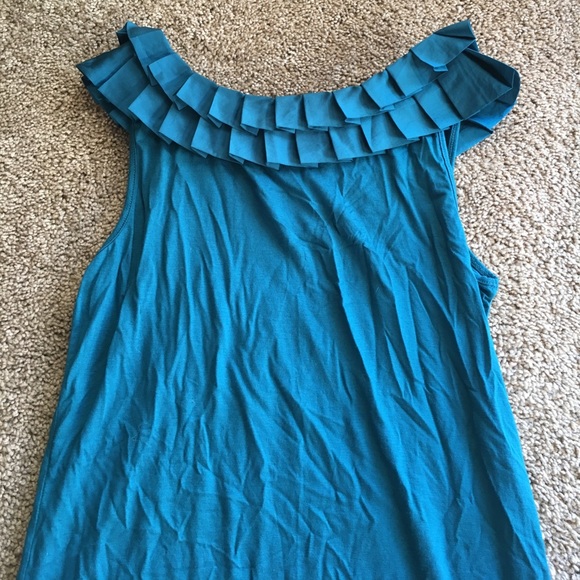 Teal tank top - Picture 3 of 3
