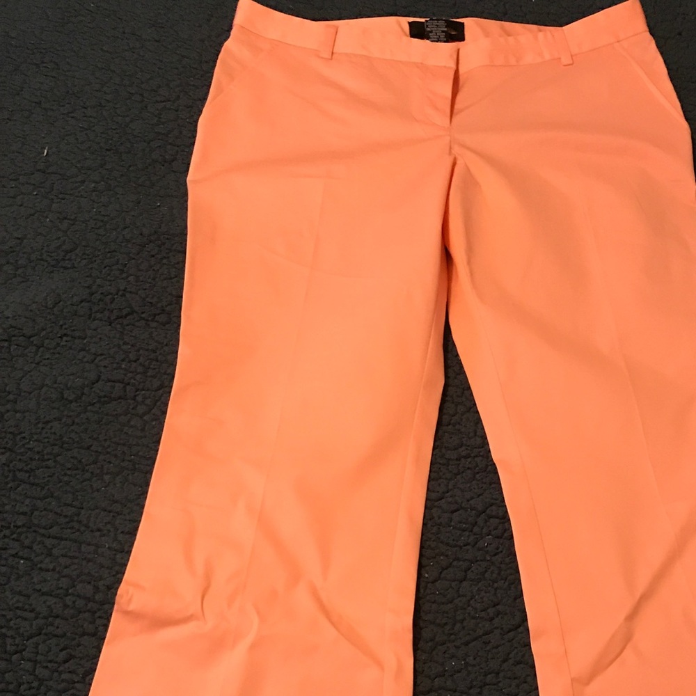 Peach colored pants