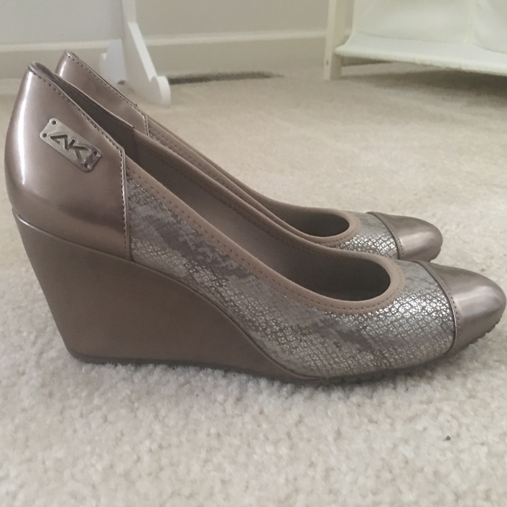 Ann Klein Sports Wedge Pumps