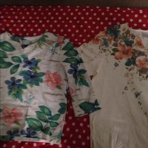 2 Alfred Dunner Tops