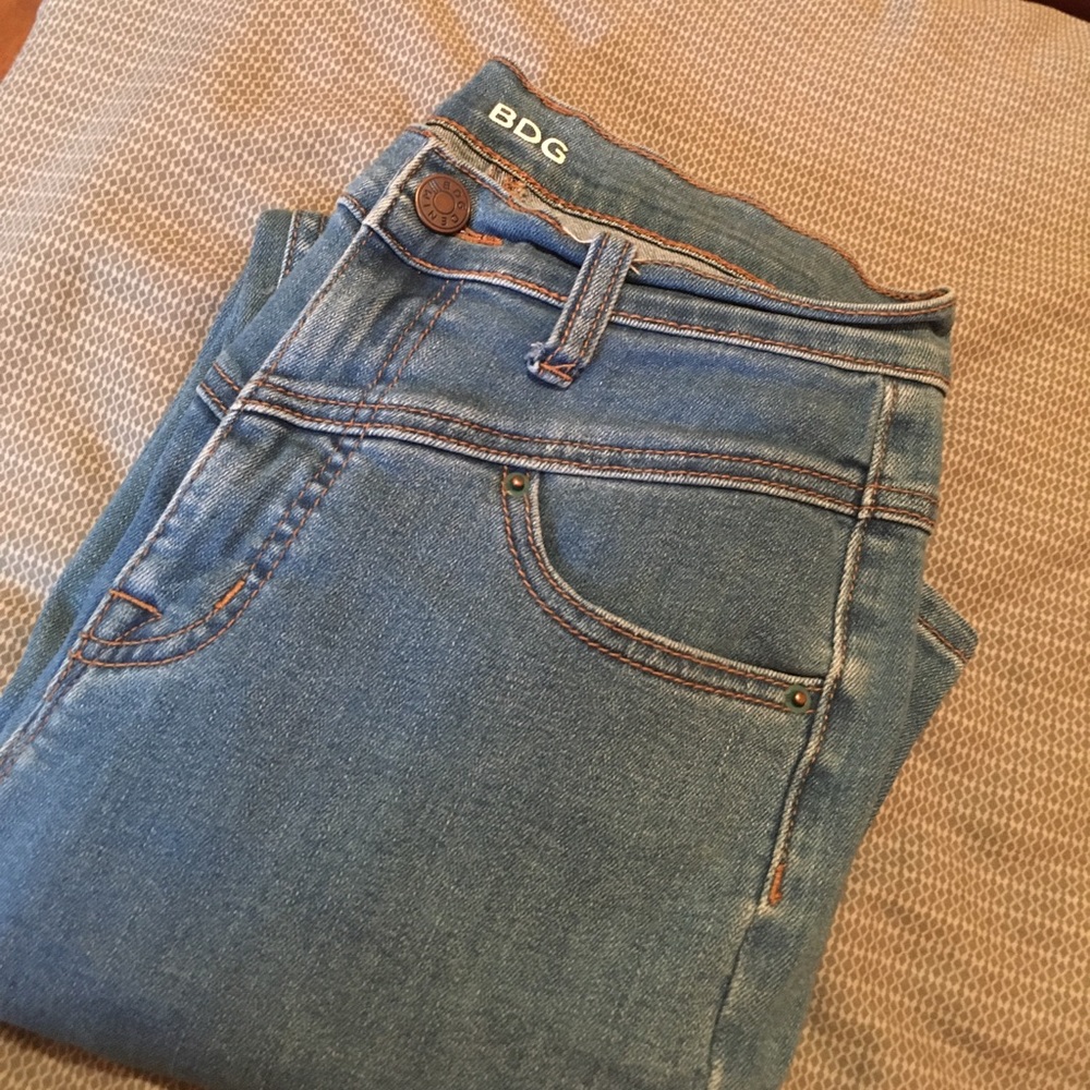 BDG high rise seam Jean medium wash,
