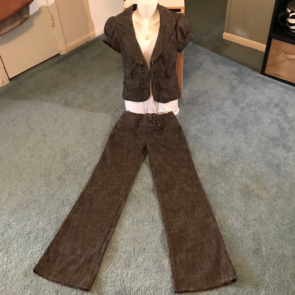 Brown Dress Suit