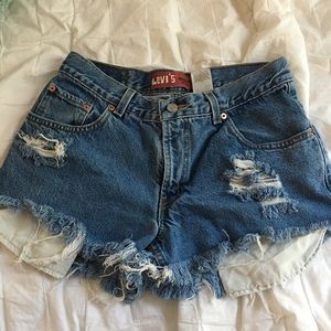 Vintage Levi Cutoffs