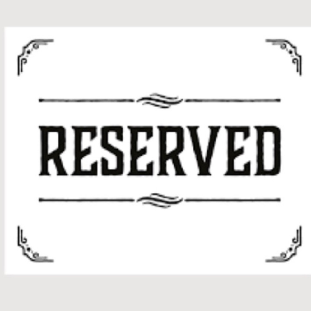 Reserved for trade