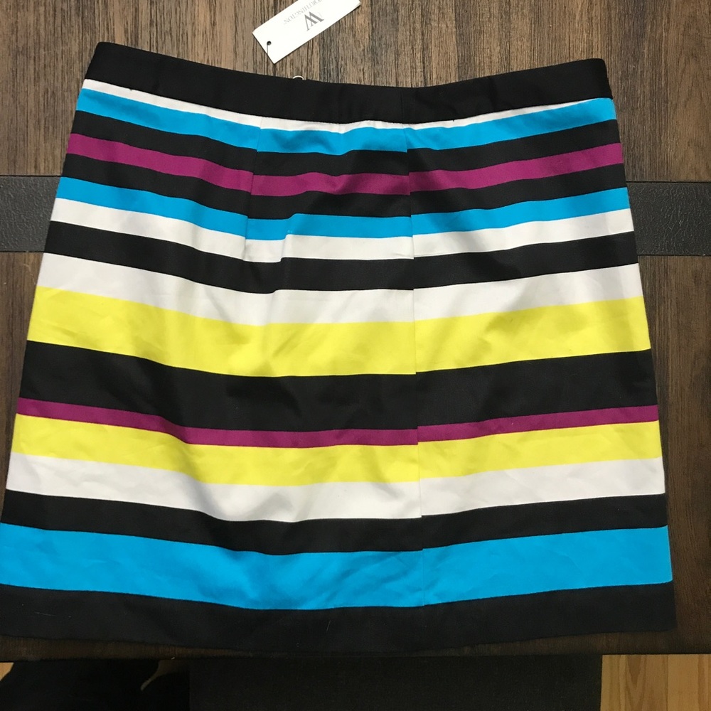 Worthington Striped Skirt.
