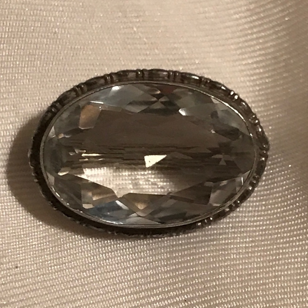 Vintage Sterling Silver Brooch 