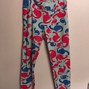 Lula Roe Dino legging