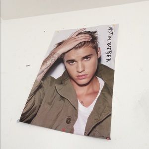 justin bieber poster