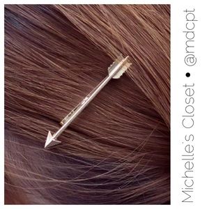 Golden arrow Bobby Pins