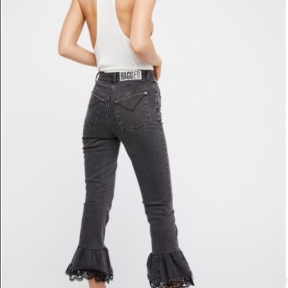 Ragged Priest Anguish Mom Jeans