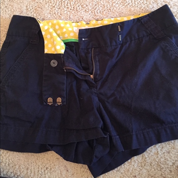 Navy blue JCREW shorts - Picture 1 of 4