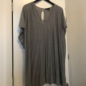 BCBG Grey T-Shirt Dress