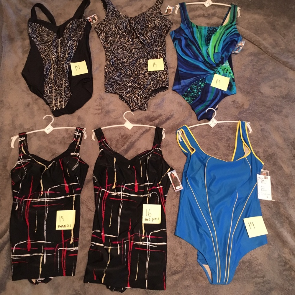 Anita Assorted size one and two piece swimwear