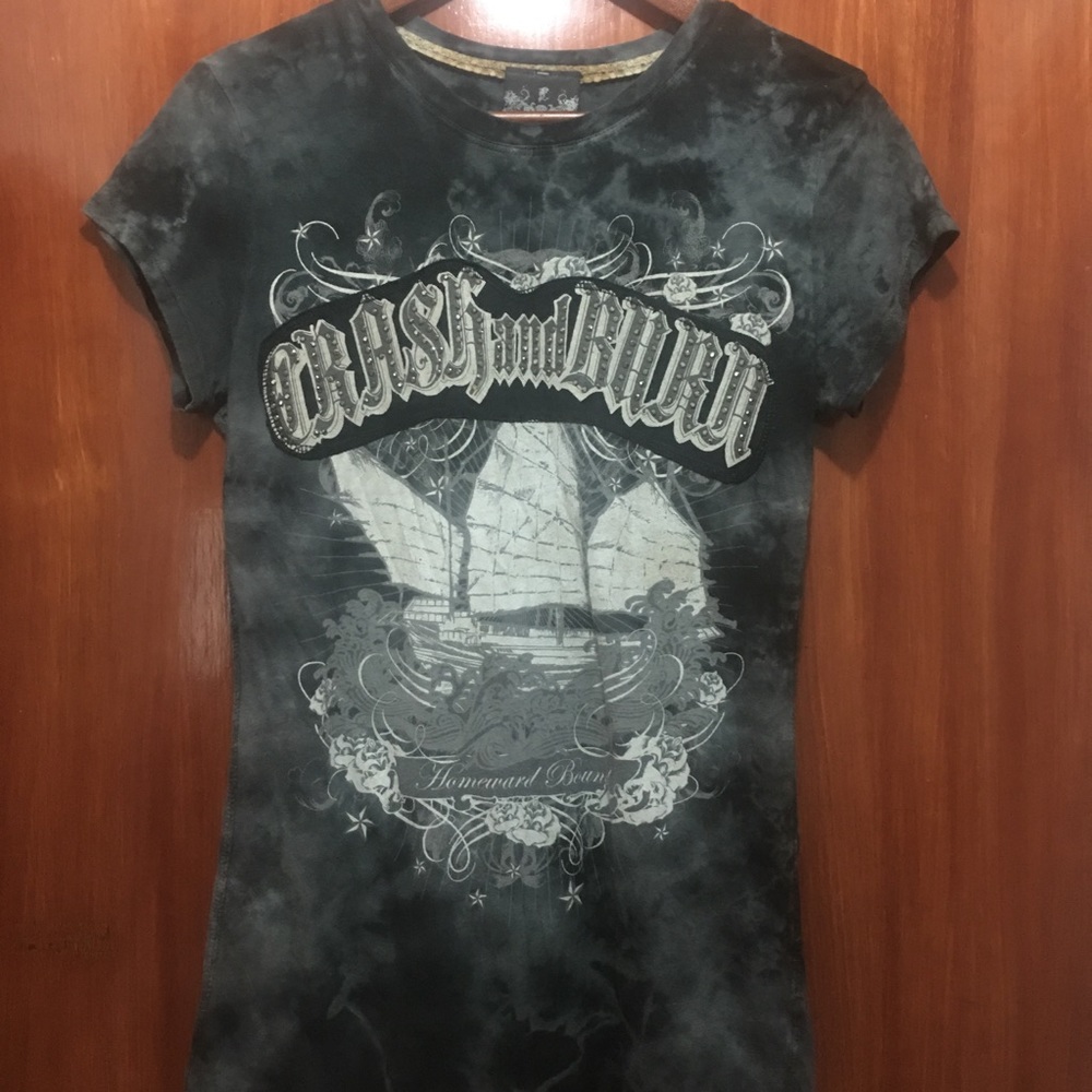 Crash & Burn tshirt from Buckle