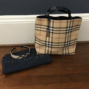 Burberry Tote & Headband