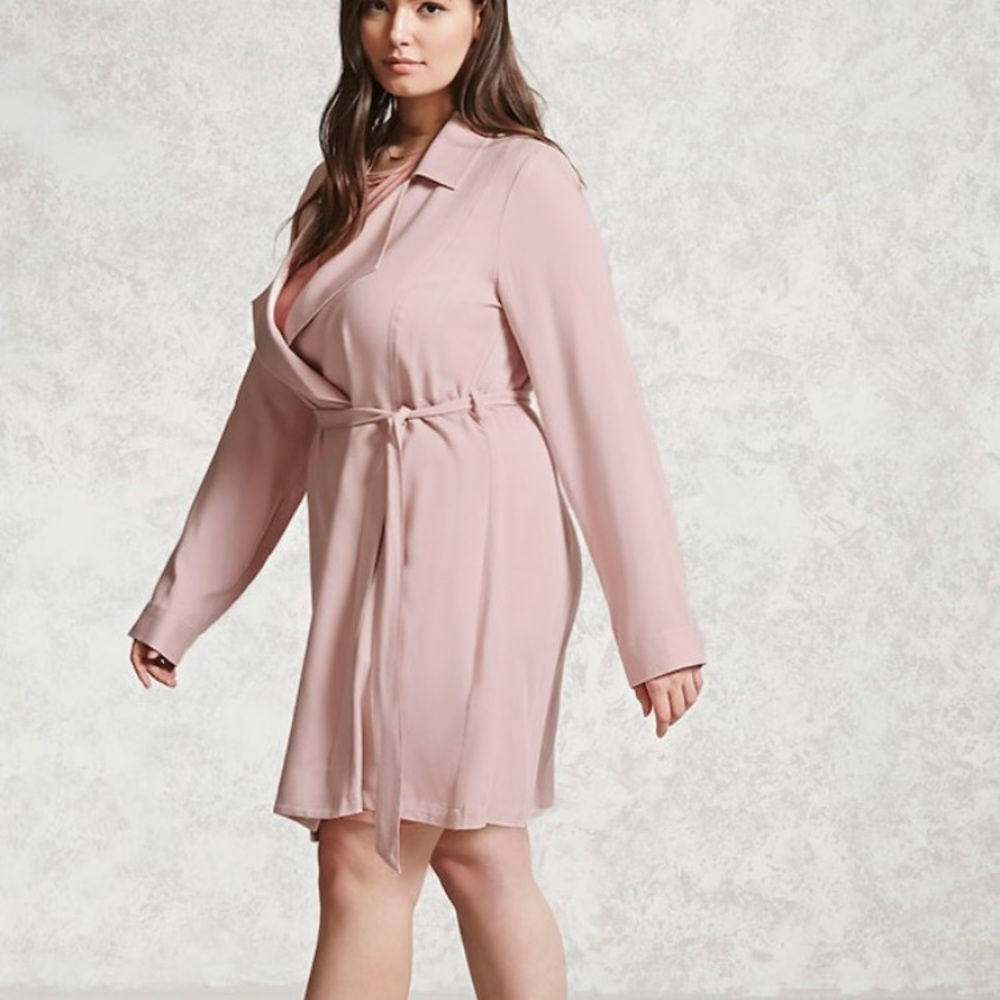 Forever 21+ Plus Size Wrap Jacket