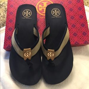 Brand New Tory Burch Flip Flops