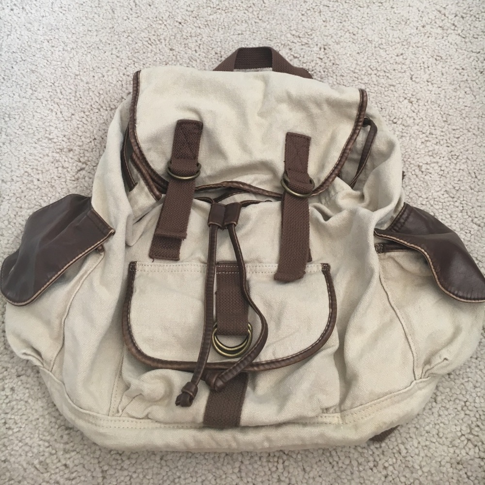 Canvas backpack