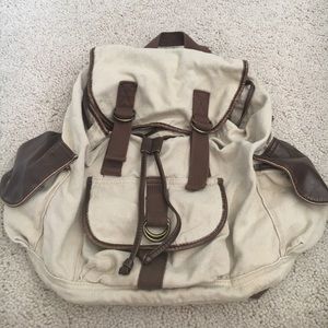 Canvas backpack