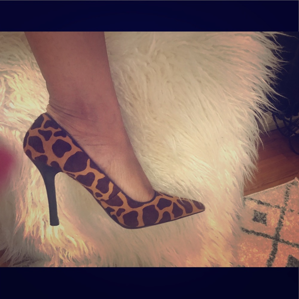 Animal Print Pumps