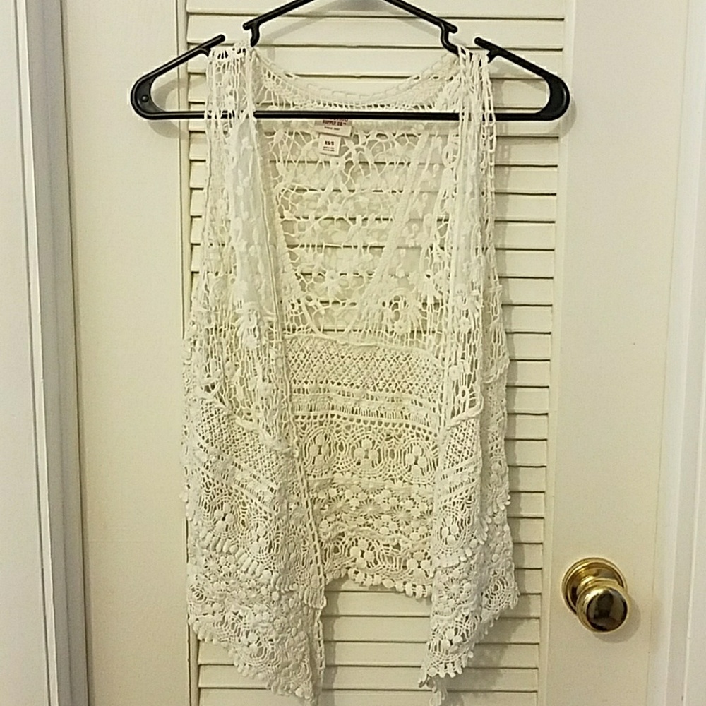 Crochet vest