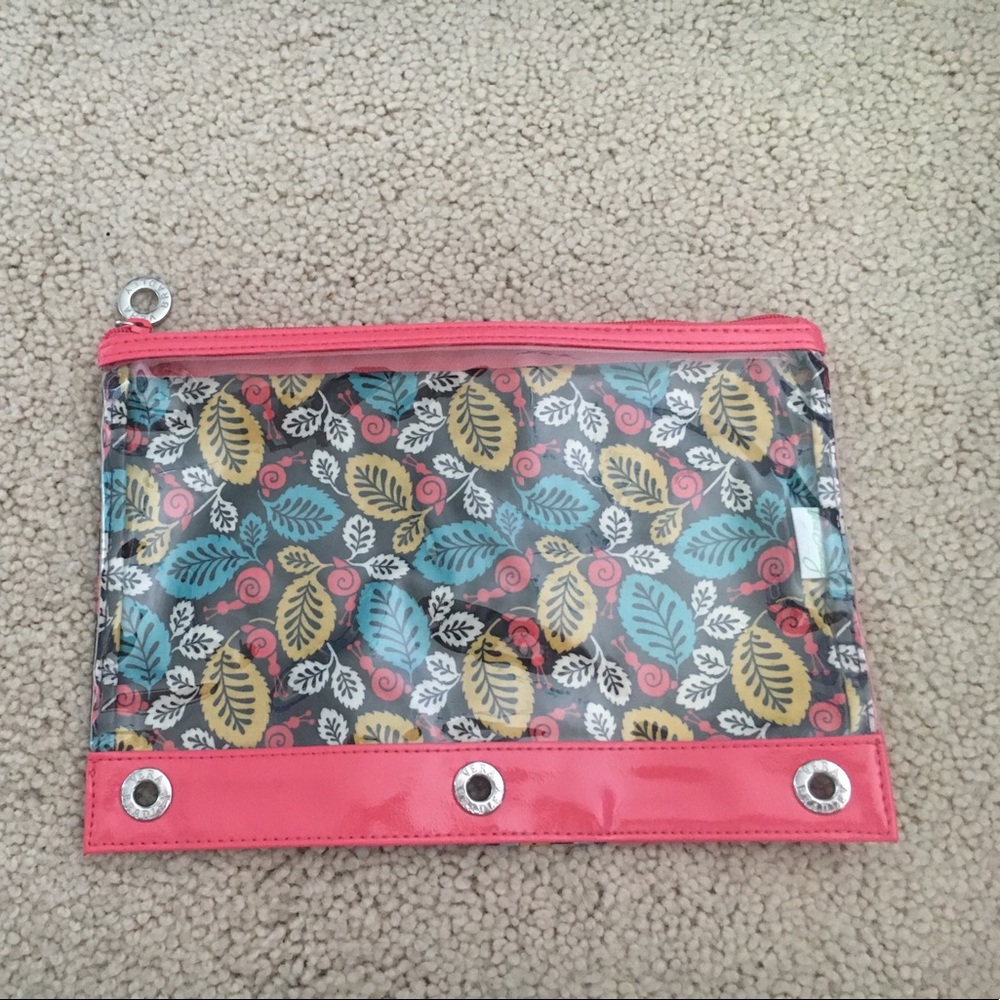 Vera Bradley pencil holder in retired print