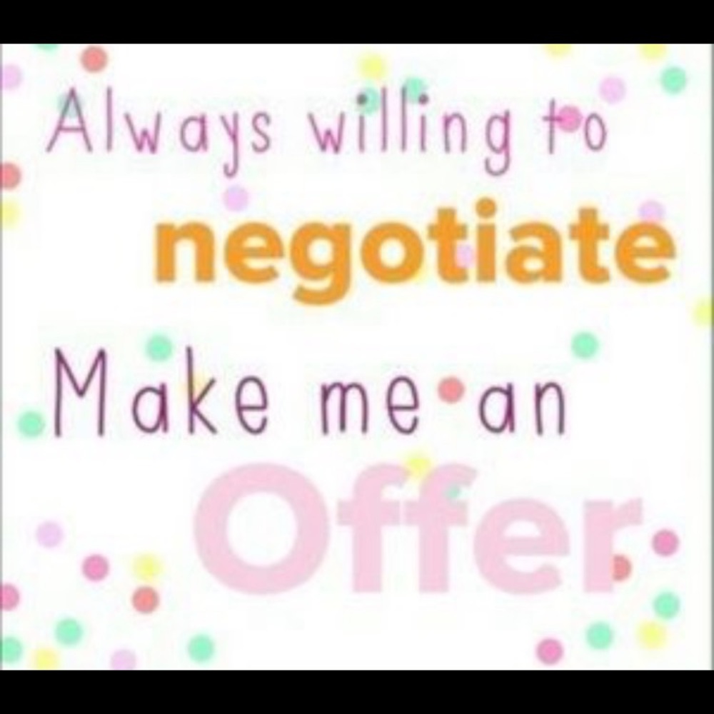 Please feel free to make an offer. Items must go.