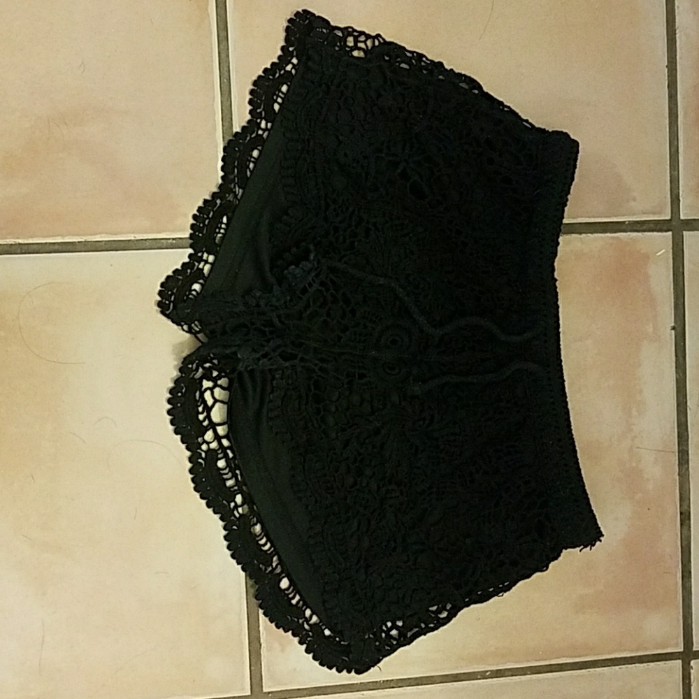 Crochet shorts