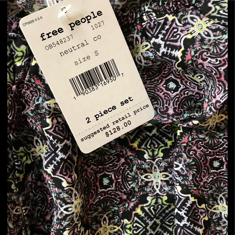 Free People Crop Top and Skirt Set - Picture 7 of 8