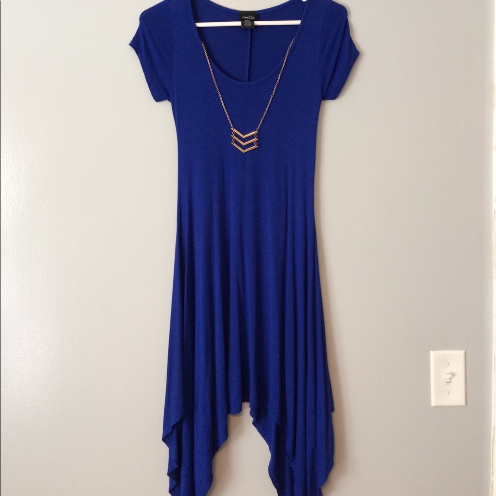 Deep Blue Dress