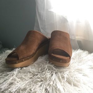 UO suede wedges