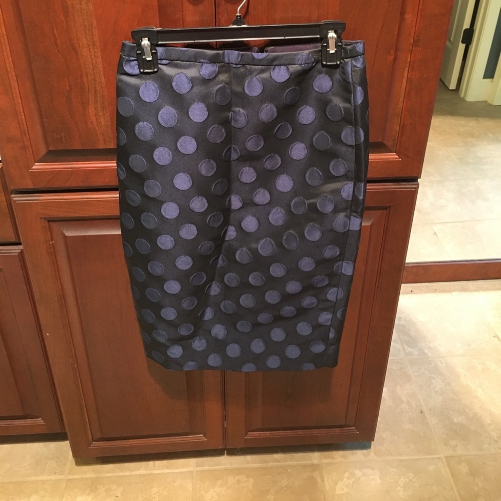 Jcrew collection dot skirt