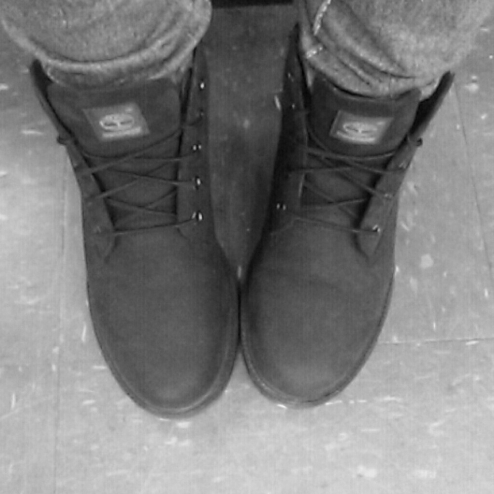 Black timberland waterproof