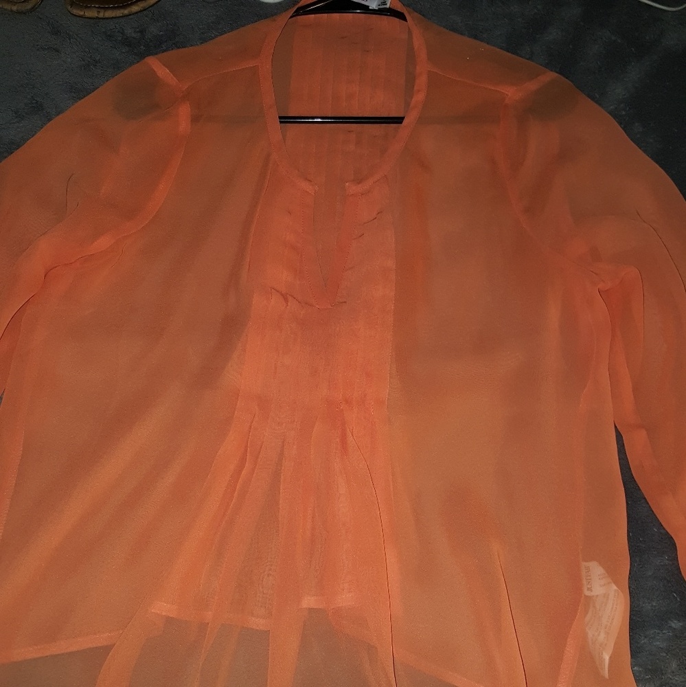 Just fab peach color shirt